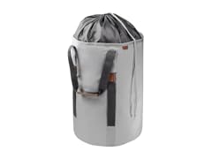 CleverMade Laundry Backpack Duffel Bag with Shoulder Straps