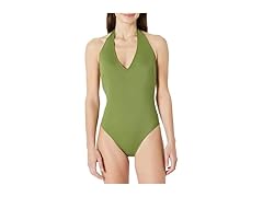 AE Womens Halter One Piece Swimsuit