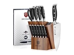 Brodark Kitchen Knife Set - 15 Pcs