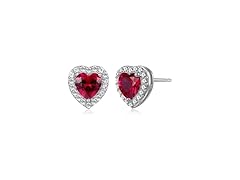 Amazon Essentials Halo Heart Stud