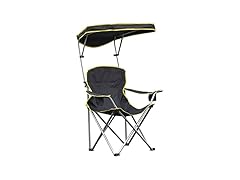 Quik Shade Camp Chair with Tilt UV Canopy