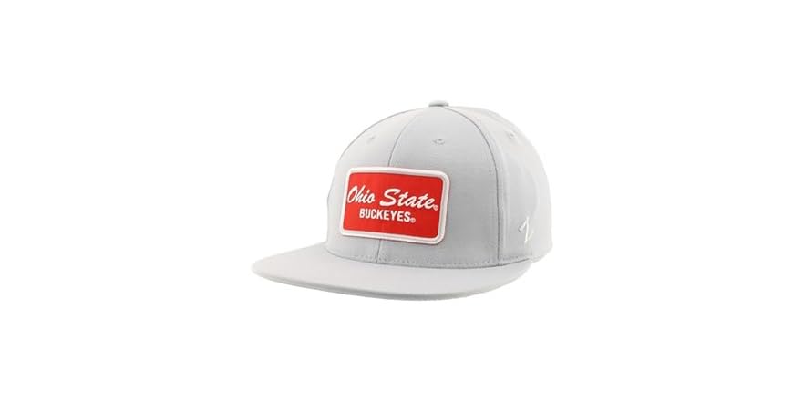 ZHATS Nebraska Cornhuskers NCAA Officially Licensed Snapback Hat - Unisex Adult, Brick Charcoal - View #10