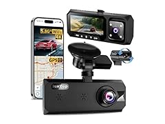 IusZup 4K 3 Channel Dash Cam
