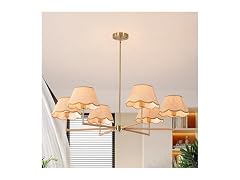 Augesten Boho Rattan Chandelier