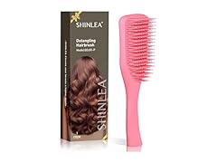 SHINLEA No Tangle Hair Brush for Wet or Dry Pink