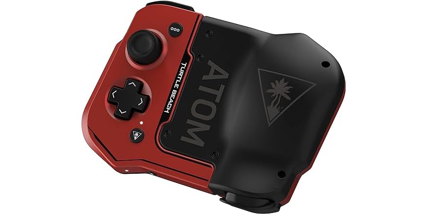 Turtle Beach Atom Mobile Game Controller - Bluetooth For Android, Xbox Game Pass Cloud Gaming (Black/Yellow)
