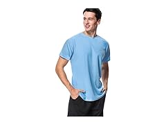 MeetHoo Men's Blue UV Swim Shirt (M)