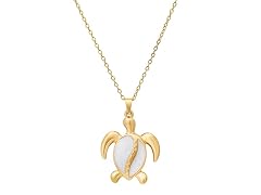 18K Gold Plated Sea Turtle Necklace