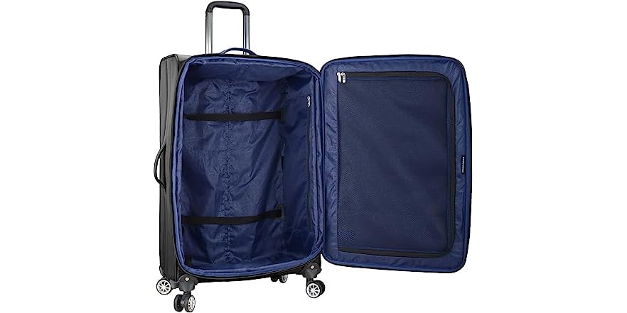 Valigia Softside Espandibile Traveler's Choice Lares: Con Ruote 360° E Manico In Alluminio