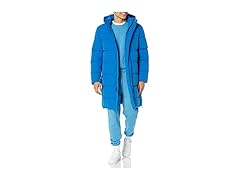 Amazon Essentials Mens Hooded Long Puffer Coat