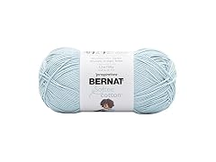 Bernat Softee Cotton Yarn for Crocheting Soft, Dusk Sky