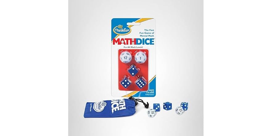 ThinkFun Math Dice