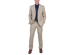 Braveman Classic 2-Piece Suit, Khaki