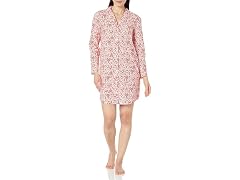 Amazon Essentials Women's Notch Collar Nightgown