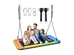 Everyfun Tree Swing for Kids and Adults, 60" Waterproof