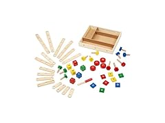 Melissa & Doug Wooden Construction Building Set