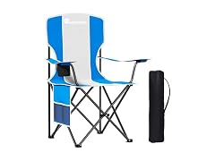Camping Chair, 300 LBS High Back Sturdy
