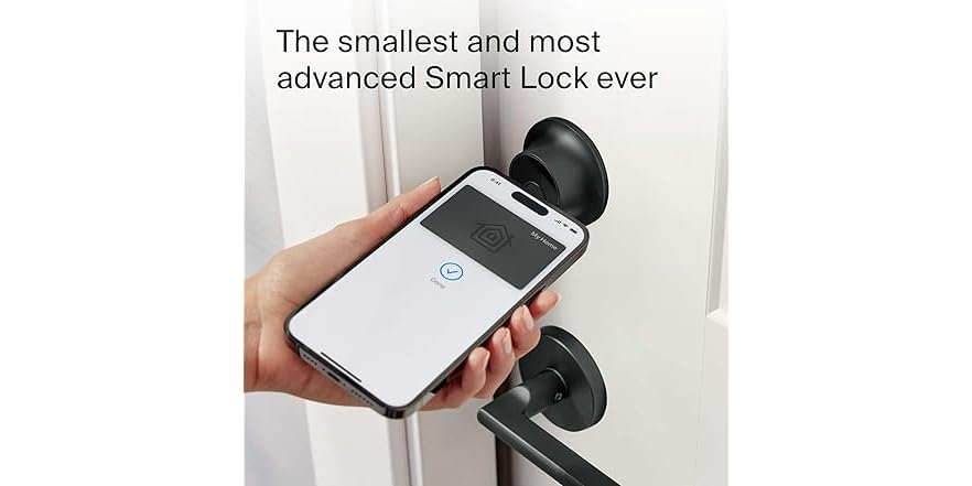 Level Lock+ Smart Lock + Apple Home Keys Deadbolt