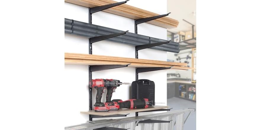 Delta HDRS3000 5-Tier Heavy Duty Wall Storage Rack