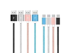 TC 4 Pack USB Type A to USB Type C Cable | 10ft