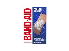 Band Aid Tough Strips Fabric Bandages XL 10ct