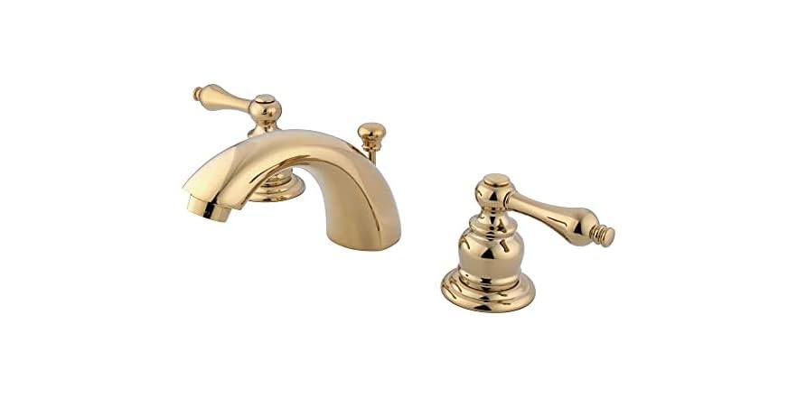 Kingston Brass GKB948AL Magellan Mini-Widespread Bathroom Faucet, Brushed Nickel