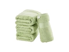 Towel Laboratory Luxury Bath Towel (30x54 inches) Matcha 4PK