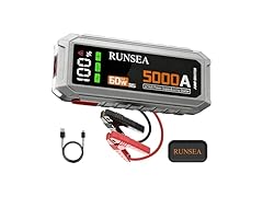 runsea 5000A Peak Car Jump Starter