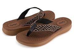 Floopi Womens Aztec Knit Flip Flop