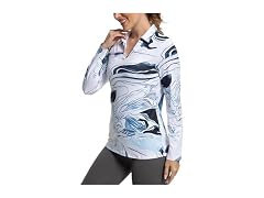 Ggov Women Golf Polo Workout Tops