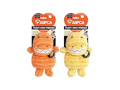 ASPCA Teddy Stripe Fabric Dino and T-Rex Toys