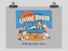 Greetings from Our Living Room Poster