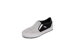 Vans Women's Asher Deluxe Slip-On Shoe - Sneakers