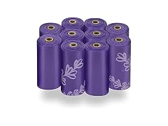 Best Pet Supplies Dog Poop Bags Purple Lavender