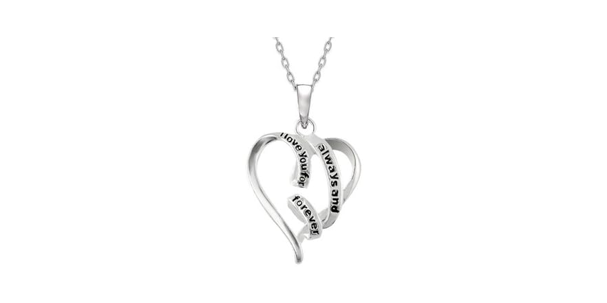Always And Forever Heart Necklace
