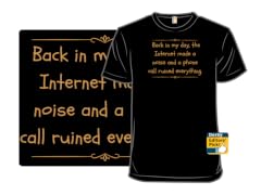 Back In The Dial-Up Days