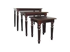 ORE International Cherry Nesting Tables