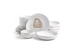 FOBENTA 16 Piece Dinnerware Set for 4