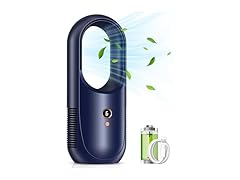 RELEXNOW 13.8-in Bladeless Desk Fan