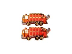 Tyga_Thai TH Set of 2 Tiny Mini Garbage Truck Patches