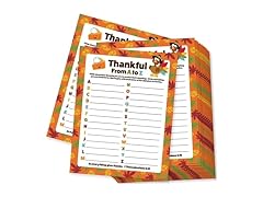 Religious Multicolor "Thankful From A to Z" Paper Activity Sheets