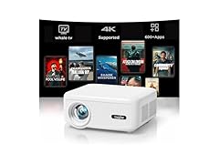 Lisowod Projector with WiFi and Bluetooth