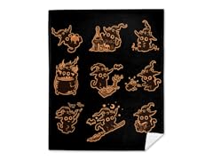 "Witch's Apprentice" Mink Fleece Blanket