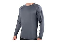 Kanu Men's Charcoal Rashguard (XL) 