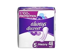 Always Discreet Incontinence Pads 48 CT