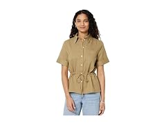 Amazon Essentials Women (XS) Relaxed-fit Shirt Tan