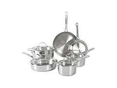 Sur La Table 10 Piece Stainless Steel Cookware Set