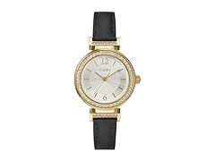 Timex Black/Gold Dress Watch (31mm)