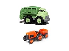 Green Toys Tractor & Recycle Truck Bundle