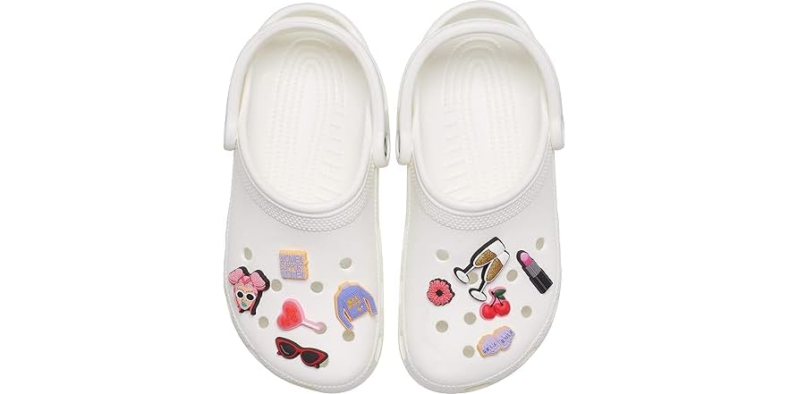 CROCS GOTH GIRL BUTTERFLY CHAIN JIBBITZ main image 1